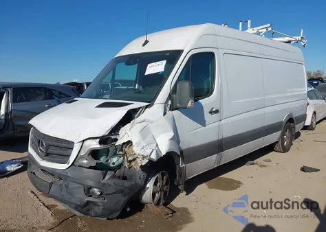 2017 Mercedes-Benz Sprinter 2500 High Roof V6 from USA, damaged, VIN WD3PE8CD6HP558705